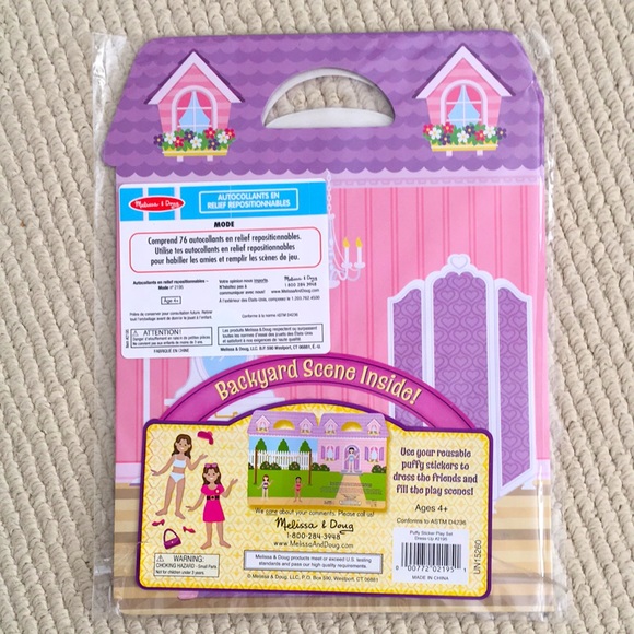 COPY - New Dress-Up (1)and Mermaid (1)Puffy Sticker Play Set  + Reusable sticke… - Picture 2 of 15